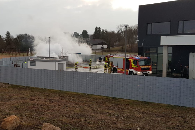 Einsatz Nr. 029: Brand Chemie im Freien