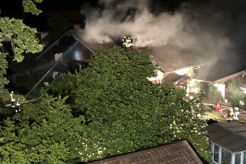 Einsatz Nr. 100: Brand Dachstuhl