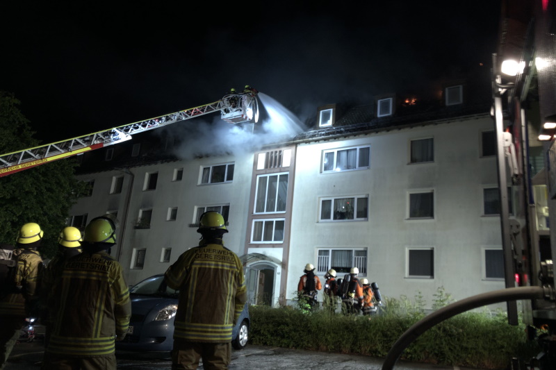 Einsatz Nr. 118: Brand Dachstuhl